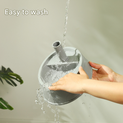 Beige Adjustable Height Pet Water Dispenser - Free Standing or Hanging - No More Bending!