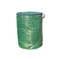 500L (Calibre80*100cm) Zip Version Heavy Duty Collapsible Garden Waste Bags (Set of 2) - Large Reusable Yard Leaf Bin