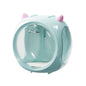 2PCS Blue Cute Magnetic Display Case - Dustproof 'Space Capsule' Box for Figures & Collectibles