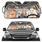 Hamster Driving Car Sunshade for Windshield - UV Protection