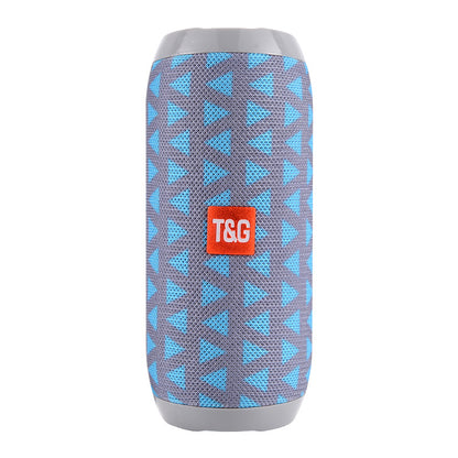 Green (triangle blue) Portable Bluetooth Speaker - HiFi 360 Degree Audio Wireless Mini Speaker, Support Hands-free Calling