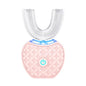 U-Shaped Automatic Ultrasonic Electric Toothbrush - 360 Deep Cleaning & Whitening, Rechargeable(pink)