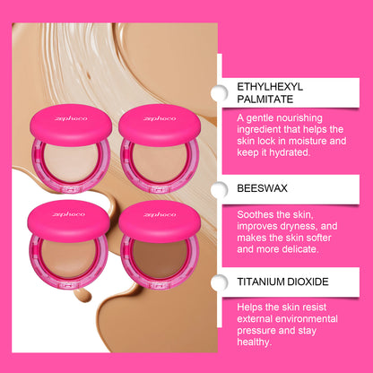 Moisturizing Balm Foundation - Lightweight Texture, Long-Lasting Natural Coverage(Brown)