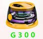 G300 Magnetic Suction Bluetooth Speaker - RGB Lights, 40mm Driver, 6H Playtime(Yellow)