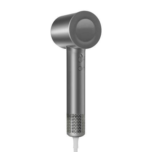 High-Speed Ionic Hair Dryer - 110,000 RPM Motor, 70m/s Airflow, Low Noise(Gray)