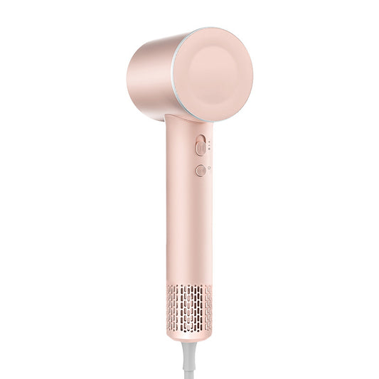 High-Speed Ionic Hair Dryer - 110,000 RPM Motor, 70m/s Airflow, Low Noise(Pink)