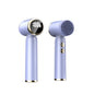 Purple 6-in-1 Electric Facial Cleansing Brush Set - Rechargeable & Waterproof