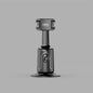 Black AI Smart Auto Tracking Phone Holder - 360° Rotation Face & Body Tracking Mount