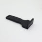 Black Easy-to-use bicycle tire levers (one pair) - quick tire removal and installation tool