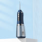 Portable Electric Oral Irrigator with 4 Nozzles 3 Pressure Modes - Blue
