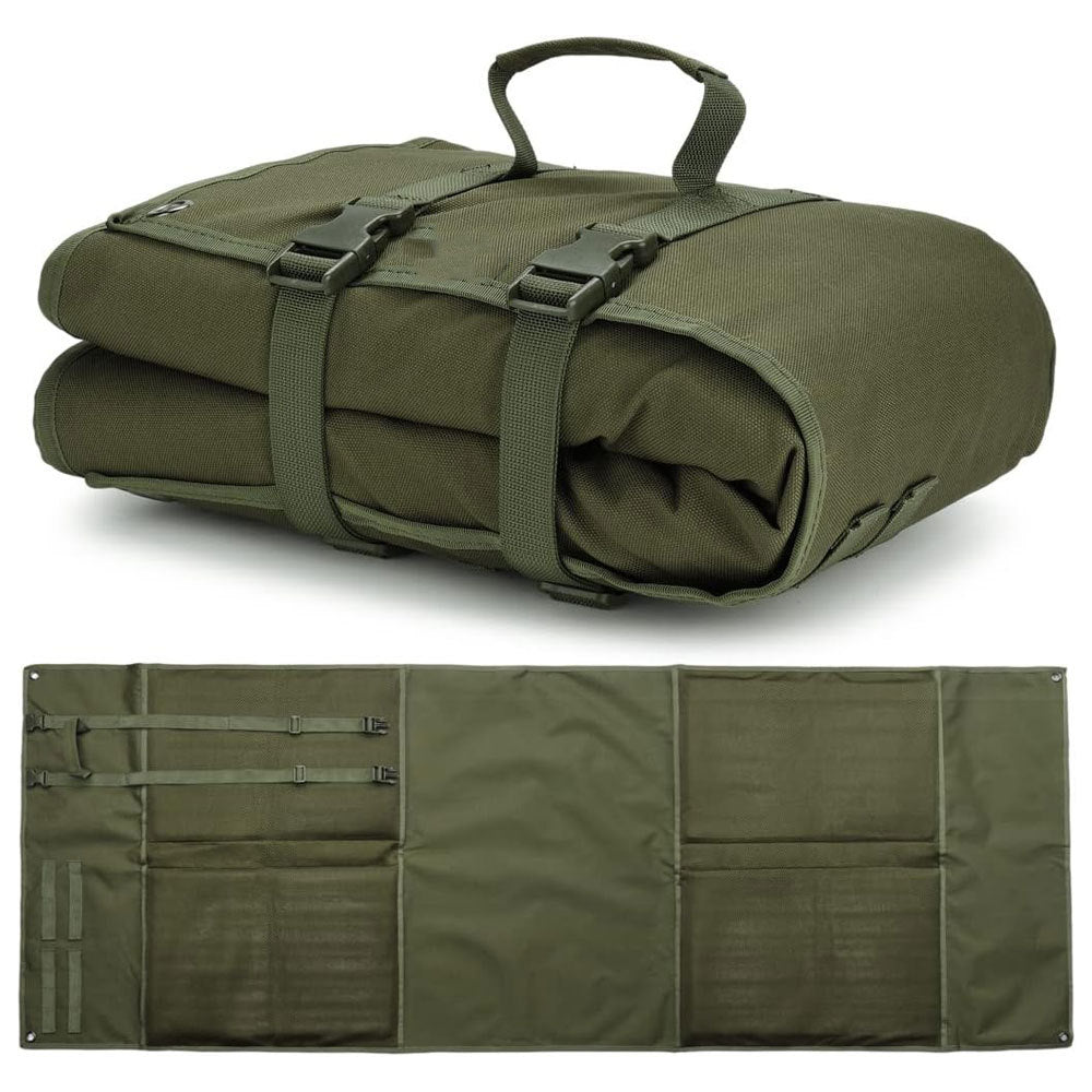 Green Portable Tactical Shooting Mat for Outdoor Training, Camping