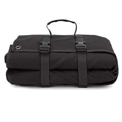 Black Portable Tactical Shooting Mat for Outdoor Training, Camping