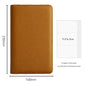Brown PU Leather Zippered Photo Album - Holds 240 3 Prints"