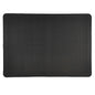 Black Extra Large Silicone Countertop Protector & Dish Drying Mat - Dishwasher Safe (71x50cm)