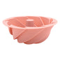 Pink Non-Stick Silicone Cyclone Cake Pan Set (10 Molds) - Perfect for Desserts