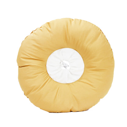 Yellow Adjustable Soft Elizabethan Collar for Pets - Comfortable Recovery Aid - L