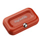 2 Sets Red Portable 4-Piece Manicure Set - Compact Nail Grooming Kit with Stainless Steel Clippers, File & Stylish Case