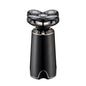 Black Men's 5-Head Electric Rotary Shaver - Waterproof Wet/Dry USB Rechargeable Razor for Face & Bald Head Shaving
