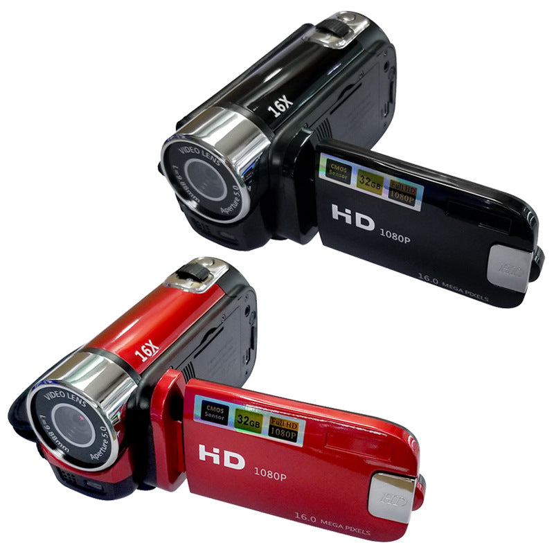 Pink Capture Life's Moments: HD 1080P Digital Camcorder - 16MP Photos, 16X Digital Zoom, 2.7 LCD Screen"