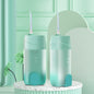 Green Smart Telescopic Portable Water Flosser - USB Rechargeable Oral Irrigator, IPX7 Waterproof, 3 Modes & 4 Nozzles