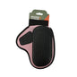 2 Pcs Pink And Black Pet Grooming Glove - Gentle Deshedding & Massage Mitt for Dogs & Cats, Efficient Fur Remover
