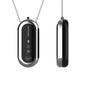 Silver and Black Personal Wearable Air Purifier Necklace - USB Rechargeable Ionizer for Cleaner Air On-The-Go