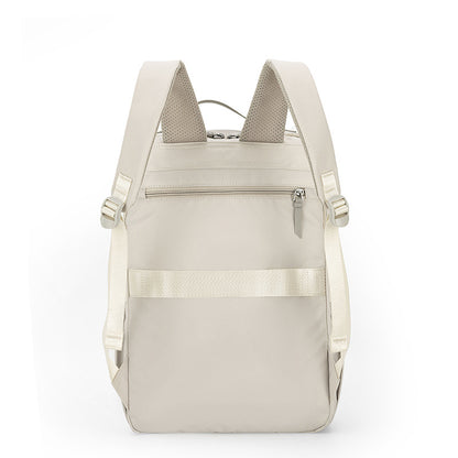 Purple Slim Minimalist Laptop Backpack - Shockproof & Anti-Theft Design, Travel-Friendly with Luggage Strap, Water-Resistant