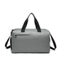 Grey Men's Large Capacity Sports Duffel Bag with Wet/Dry Separation Pocket - Travel & Gym Tote