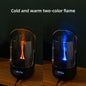 Creative Retro Flame Essential Oil Diffuser - Portable Humidifier for Office, Bedroom & Camping