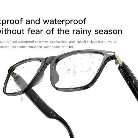 Transparent Smart Bluetooth Audio Sunglasses - Hands-Free Calls & Music Streaming Eyewear