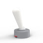 Grey Vintage Toggle Rechargeable Night Light - Minimalist Bedside Ambiance