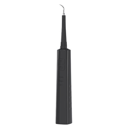 Ultrasonic Dental Scaler & Calculus Remover - 3 Modes, 2 Heads, LED Light(black)