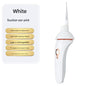 Electric Ear Wax Suction Cleaner - 3 Modes, LED Light, 5 Soft Tips(white)