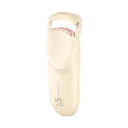 Electric Heated Eyelash Curler - USB-C Rechargeable, Fast Heating, Long-Lasting Curl(Apricot)