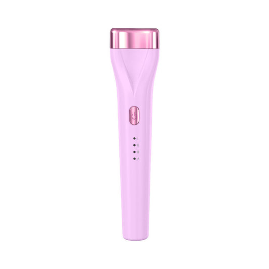 Rechargeable Heated Eyelash Curler - 3 Temperature Settings, 30s Rapid Heating & Anti-Scald Design(Purple)