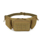 Tactical Waist Pack & Concealed Carry Bag - Multi-Pocket Fanny Pack with Adjustable Strap(Khaki)