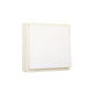 Magnetic Dimmable Night Light - Rechargeable LED Lamp with Push Switch & Delayed Off Timer(white)