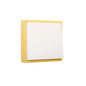 Magnetic Dimmable Night Light - Rechargeable LED Lamp with Push Switch & Delayed Off Timer(Yellow)
