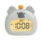 Cute Animal Digital Alarm Clock with Night Light, Temperature & Countdown Timer(Gray koala)