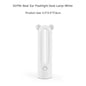 2-in-1 Portable LED Camping Lantern & Flashlight - USB Rechargeable, Dual Light Modes(Bear model white)
