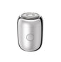Mini Portable Electric Shaver - IPX7 Waterproof, Self-Sharpening Blades, 30-Day Battery, Travel Lock(Silver)