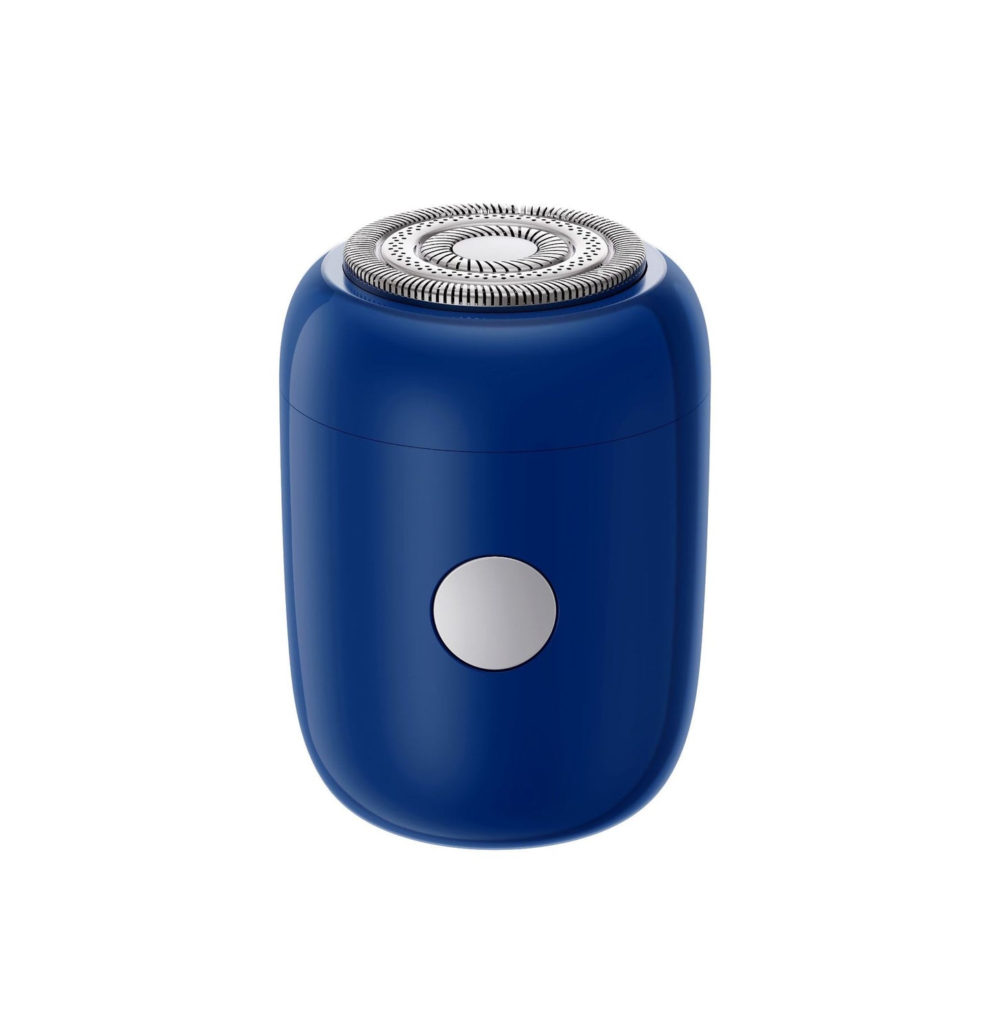 Mini Portable Electric Shaver - IPX7 Waterproof, Self-Sharpening Blades, 30-Day Battery, Travel Lock(Dark blue)