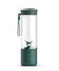 Portable Electric Juicer Blender - 450ml Glass Cup, 6-Blade, 20000RPM, USB Rechargeable(Green)