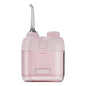 Ultra-Compact Mini Portable Water Flosser - IPX7 Waterproof, USB Rechargeable with Retractable Nozzle(pink)