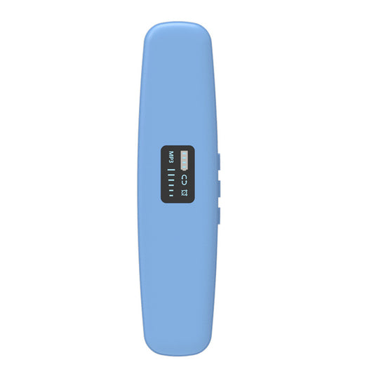 Under-Pillow Bone Conduction Sleep Sound Device - Bluetooth 5.3, TF Card, 8H Playtime & Timer(Blue)