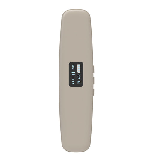 Under-Pillow Bone Conduction Sleep Sound Device - Bluetooth 5.3, TF Card, 8H Playtime & Timer(Khaki)