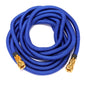 Lightweight and Durable High-Pressure Expandable Garden Hose Kit - 16.4ft Black with Spray Gun