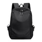 Black Modern Anti-Theft Laptop Backpack with USB Charging Port - Water-Repellent Travel & Business Bag for 15.6 Inch Laptops
