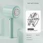 Mint Blue Rechargeable Electric Fabric Shaver - 6-Blade Lint Remover for Clothes & Sweaters