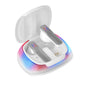 White Smart AI Translator Earbuds - Bluetooth 5.3, Noise Reduction & LED Charging Case